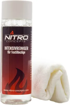 Zdjęcie produktu dla Nitro Concepts środek do czyszczenia tekstyliów ze ściereczką do czyszczenia - 100ml