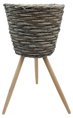 Obrázek produktu pro Proutěný obal na květináč Trey, střední