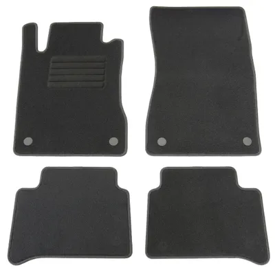 Fußmatten-Set für Mercedes E-Klasse W211/S211, 03/2002-10/2009, 4-teilig