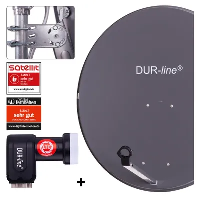 Produktbild von DUR-line MDA 90 A + +Ultra Quad LNB 4 TN LNB Set