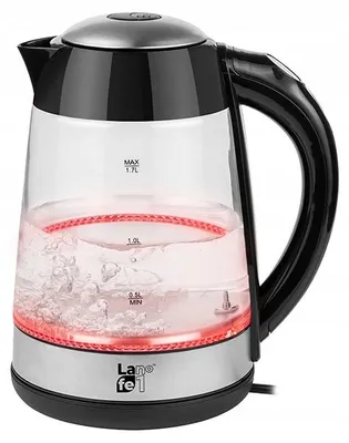 Produktbild von Elektrischer Wasserkocher 2200W Lafe 1,7L Temperaturregelung 40-100°C, Filter