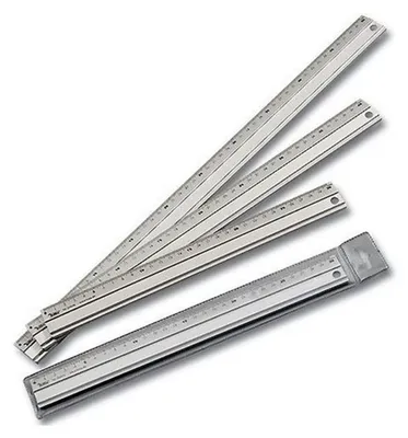 Immagine prodotto di folia  23030 folia Metall-Lineal, aus Aluminium, 300 mm