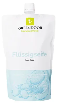 Produktbild von GREENDOOR Flüssigseife Nachfüllpackung Neutral