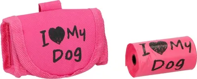 Produktbild von Hundekotbeutel 15 Stück mit Halter