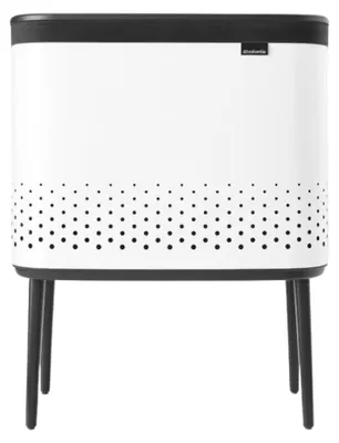Produktbild von Brabantia Bo Wäschekorb, 60 l, Rechteckig, Schwarz, Schwarz, 540 mm, 320 mm