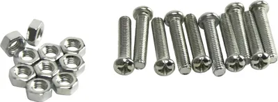 Produktbild von MASTERPROOF, Gewindeschrauben Set, M4x20, DIN 933, 10 St