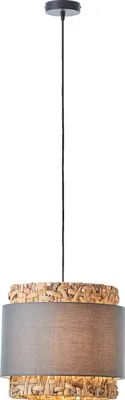 Zdjęcie produktu dla Lampa wisząca, wysokość 140 cm, Ø 35 cm, E27, maks. 60 W, kabel można skrócić