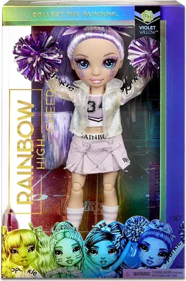 Image de Poupée Rainbow High Fashion - Cheerleader - Violet Willow TV