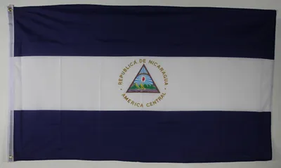 Produktbild von Flagge Fahne : Nicaragua Nicaraguaflagge Nationalflagge Nationalfahne