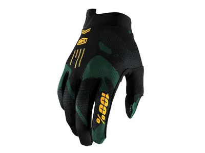 Produktbild von 100% iTrack Sentinel Fahrrad Handschuhe, schwarz/grün, XL