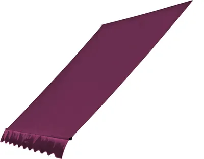 Produktbild von Ersatzdach für Klemmmarkise 250 x 130 cm Bordeaux, Ersatzbezug Balkonmarkise, Balkon Sonnensegel Bezug