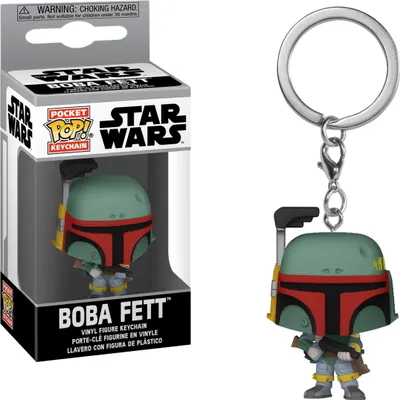 Produktbild von Star Wars - Boba Fett - Schlüsselanhänger Funko Pocket POP! Keychain