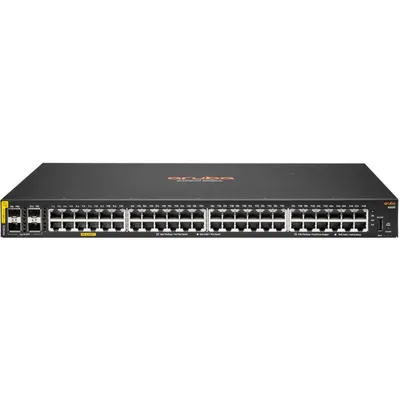 Obrázok produktu pre Hewlett Packard Enterprise Aruba 6000 48G Class4 PoE 4SFP 370W Spravovaný L3 Gigabit Ethernet (10/100/1000) napájanie cez Ethernet (PoE) 1U