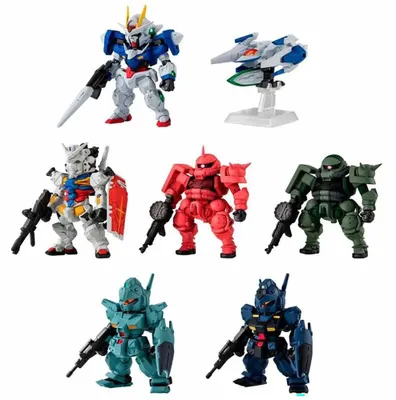 Produktbild von Gundam Converge Minifiguren 6 cm Volume 28 Display (10)