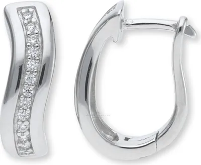 Produktbild von JuwelmaLux Creolen 925 Silber mit Zirkonia JL10-06-1668