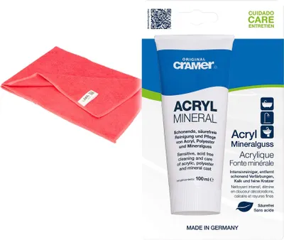 Produktbild von tecuro Acryl & Mineral Intensivreiniger 100 ml - 30200 inkl. Mikrofasertuch