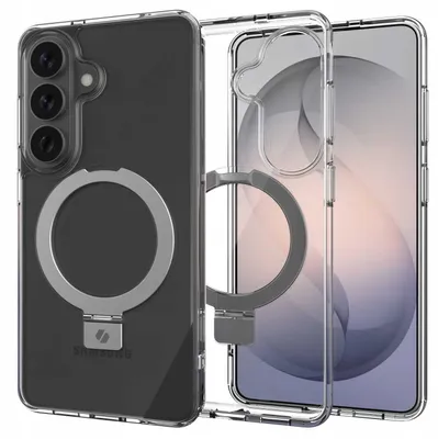 Obrázek produktu pro Magnetické pouzdro SPACECASE Ring Pro Mag pro Galaxy S26, průhledné