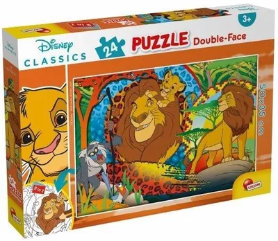 Obrázok produktu pre Obojstrann puzzle Plus 24 Lev kr