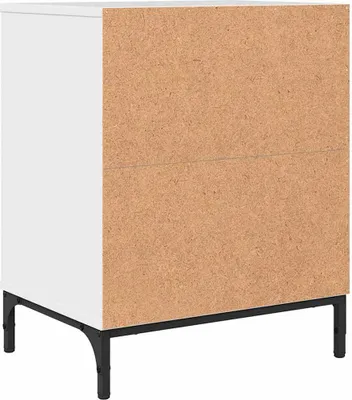 Obrázek produktu pro Noční skříňka se zásuvkou Bílá s vysokým leskem 49 x 36 x 61 cm