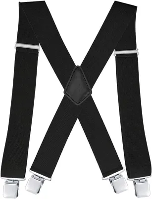 Obrázok produktu pre Traky 5 cm široké, X-tvar dizajn, nastaviteľné do 110 cm, na svadbu
