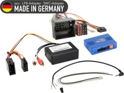 Immagine prodotto di Adattatore per telecomando a volante adatto a veicoli Mercedes Quadlock Multilead Amp MOST