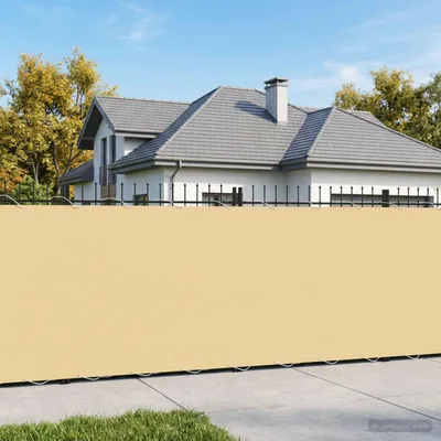 Immagine prodotto di Schermo di Privacy per Balcone 150 x 500 cm Polyester Sabbia