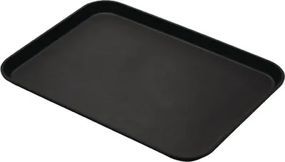 Image de CAMBRO Tablett Fiberglas, schwarz, Länge: 650 mm, Breite: 450 mm, rutschfest