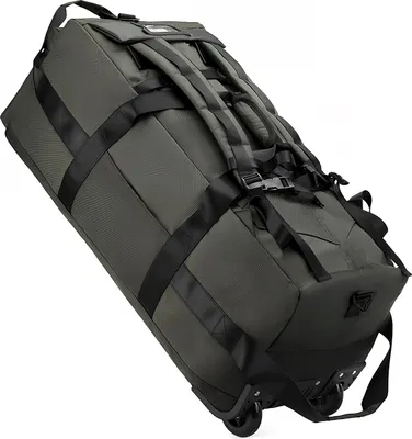 Produktbild von Reisetasche auf Rädern, rollender Kleidersack, großer tragbarer Übernachtungskoffer, Strandrucksack, Geschäftsreise, Campingrucksack, Aufbewahrungstasche (75L)