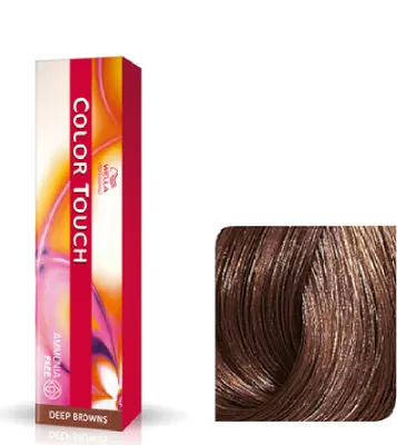 Produktbild von Wella Color Touch Deep Browns, Braun, 6/73, Dark Blonde/Brown Gold, Frauen, 60 ml, Alle Haare