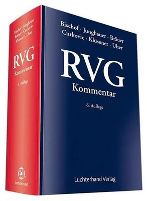 Produktbild von RVG-Kommentar