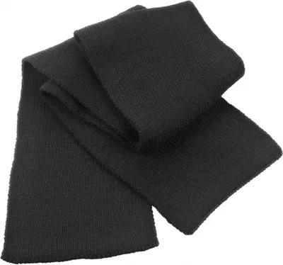 Image de Result Classic Hommes Tricot Thermo Echarpe Hiver BC875 (Taille unique) (Noir)