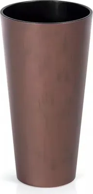 Produktbild von nabbi Hoch blumentopf aus kunststoff DTUS400C 40 cm - rostig