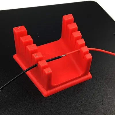 Image de Support de soudage pour câbles épais, 3 pièces, rouge