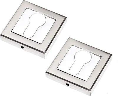 Produktbild von Türbeschlag Schutzrosette Rosetten PZ-Profilzylinder Torino-Satin