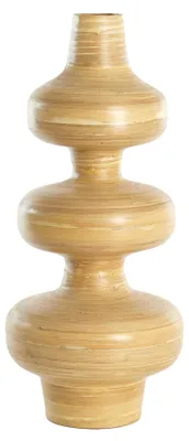 Produktbild von Light & Living Vase CAMELEA aus natürlichem Bambus – Ø26x52 cm