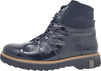 Produktbild von Waldläufer Hitomi Damenschuhe Schnürstiefel Schwarz Freizeit, Schuhgröße:EUR 37.5 | UK 4.5