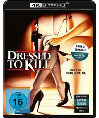 Produktbild von Dressed to Kill - 2-Disc Edition (UHD-Blu-ray + Blu-ray)