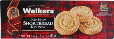 Produktbild von WALKERS SHORTBREAD, Shortbread Rounds 150g