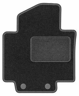 Imagen del producto de Alfombrilla conductor de moqueta para Nissan E-NV200 2014-2021 (van) – 1 pieza, gris grafito, a medida – Wielganizator LUX