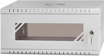 Obrázek produktu pro RACK skříň závěsná 19" 4U 350mm, sv. šedá, k samosestavení
