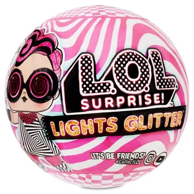 Zdjęcie produktu dla L.O.L. Surprise! Lights Glitter A, Damski, 6 lat(a), Chłopak, dziewczyna, Wielobarwny