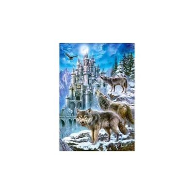 Immagine prodotto di Puzzle 1500 pezzi Lupi e Castello 151141