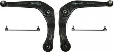 Imagen del producto de Kit de reparación de brazos de suspensión, referencia A.B.S. 219903, compatible con PEUGEOT 206, modelo hatchback (2A/C), para la parte delantera