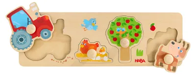 Immagine prodotto di puzzle a 4 pezzi della fattoria HABA 2012172001