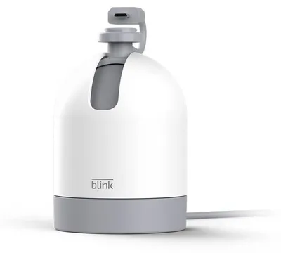 Produktbild von Blink Mini Pan-Tilt Mount | Bewegliche Halterung für die smarte Plug-in-Mini-Sicherheitskamera für den Innenbereich (weiß)