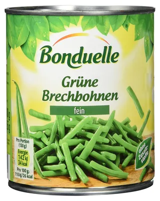 Produktbild von Bonduelle Grüne Brechbohnen Frisch Knackig und Vielseitig fein 800g