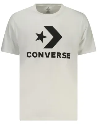 Produktbild von Weißes Herren T-Shirt - Kurzarm, Rundhals mit Logo-Druck