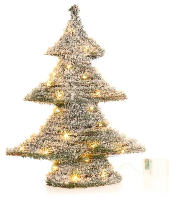 Produktbild von Künstlicher Weihnachtsbaum mit Beleuchtung und Timer, Tannenzapfen