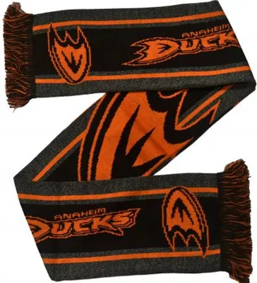 Image de Anaheim Ducks - Écharpe BS6474 (Taille unique) (Gris/Orange)