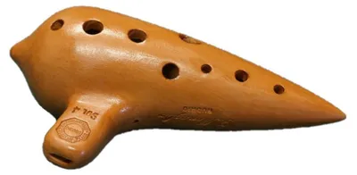 Ocarina Solist G-Stimmung 19 cm Terrakotta natur